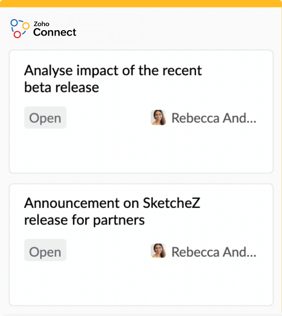 All Zoho Tasks in one view